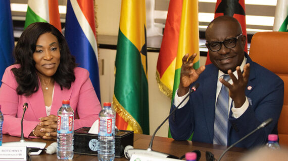 Commonwealth Secretary-General pays courtesy call on the President of EBID