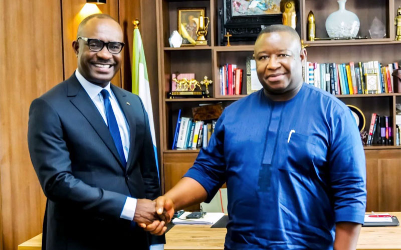 The President of EBID Meets with the President of Sierra Leone to Reinforce Strategic Partnership