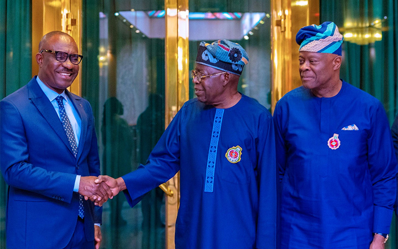 The President of EBID paid a courtesy call on the President of Nigeria, H.E. Bola Ahmed Tinubu