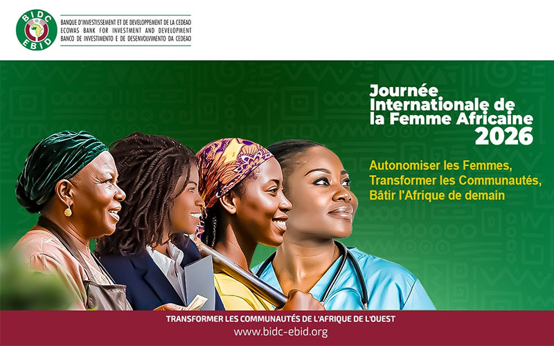Message du Président de la BIDC et de son Conseil d’Administration à l’occasion de l’édition 2026 de la Journée internationale de la femme africaine