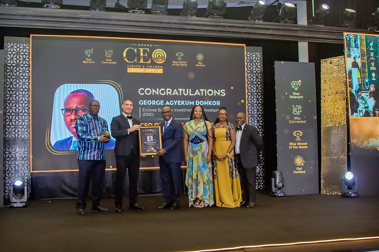 Le Président de la BIDC reçoit le prestigieux prix du PDG de l&rsquo;année