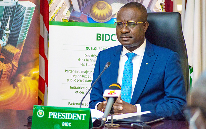 Le Conseil d’administration de la BIDC, réuni en sa 69e session, a approuvé l’octroi d’une ligne de crédit de 50 millions USD à la CONSOLIDATED BANK GHANA (CBG) LTD et le cofinancement d’un projet d’acquisition de deux avions KING 350 ER par la Côte d’Ivoire à hauteur de 13,005 millions d’euros
