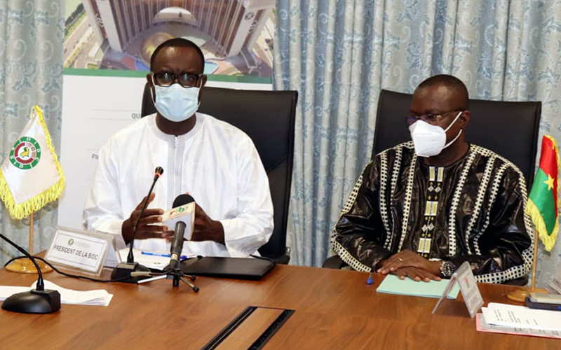 Visite de travail du Président de la BIDC au Burkina Faso