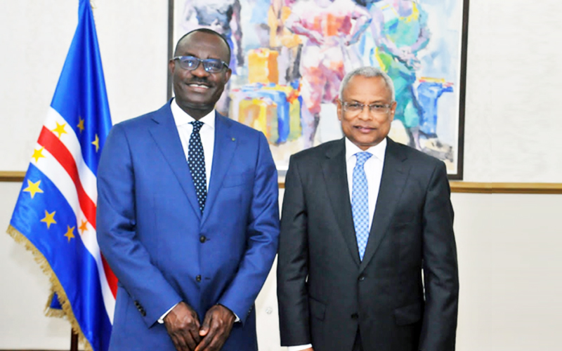Visite de travail du président de la BIDC au Cabo-Verde