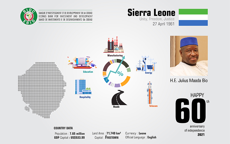 60e Anniversaire de l’indépendance de la Sierra Leone
